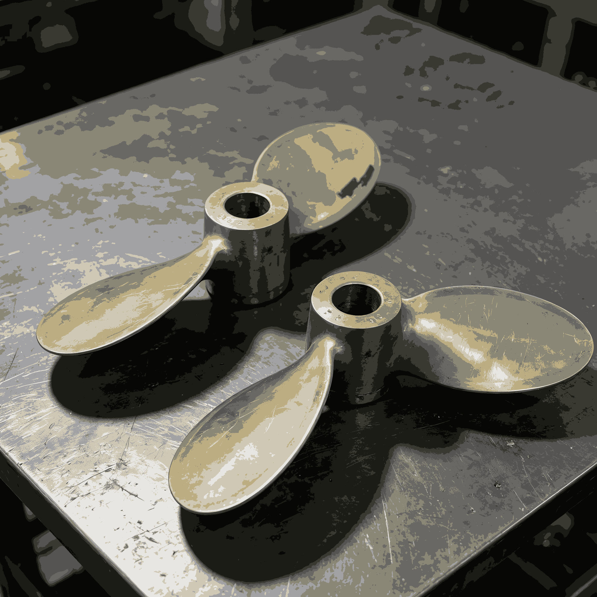 2-Blade Boat Propeller
