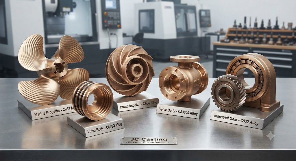 Custom Precision Bronze Casting Components & Industrial Solutions