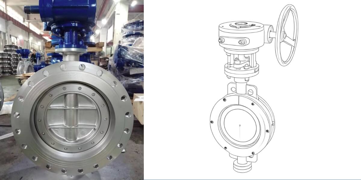 Stainless steel butterfly valve