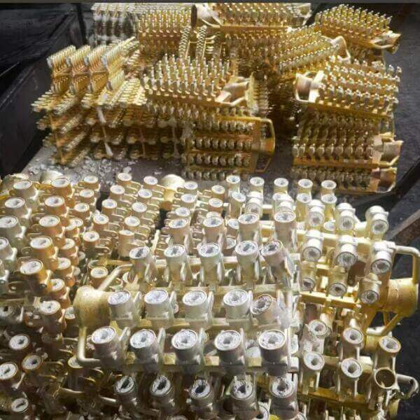 brass valve casting